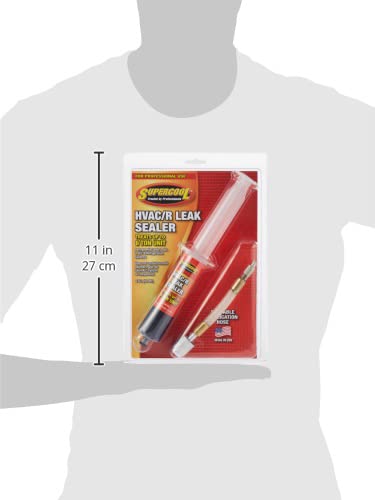 Tsi Supercool 28399 Hvac Leak Stop Syringe With Application Hose, 2 Fl. Oz. (60 Ml) #TOP3