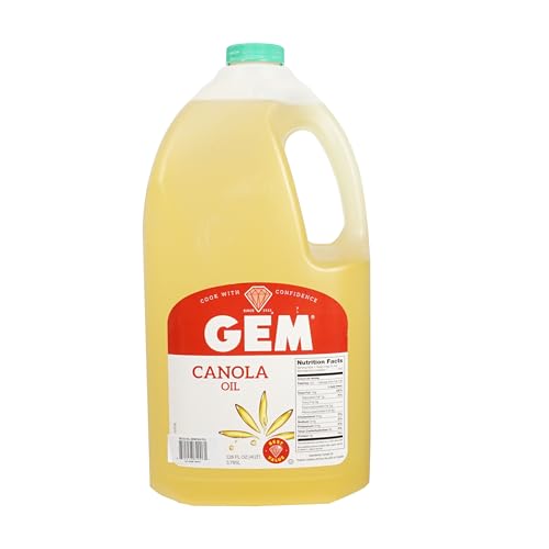 Gem Canola Oil, 1 Gallon Container, Hampton Distribution