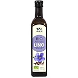 SOLNATURAL Aceite DE Lino Bio 500 ml, Estándar, Único