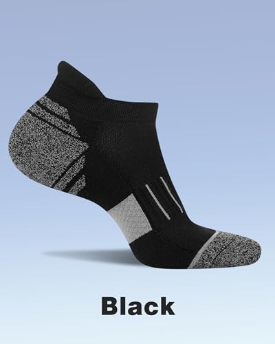 Image of Ankle Socks Womens Athletic Running Comfort Cushioned 3 /5 /6Pairs