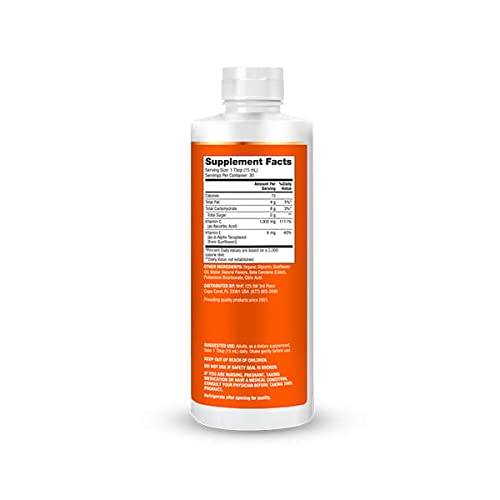 Dr. Mercola Liposomal Vitamin C, 1,000 Mg Per Serving, Liquid Dietary Supplement, 15.2 Fl. Oz (450 Ml), Citrus Vanilla Natural Flavor, Non Gmo, Gluten Free, Soy Free #TOP1