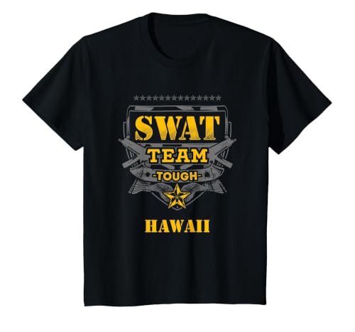 Hawaii Police SWAT Team State Shirt Paint Ball Tee