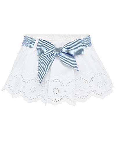 Mayoral Gonna Bianca da Bambina, 12 Mesi (80cm), Bianco