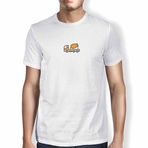 T-Shirt de Mode Homme Green Fish Fdmtsi-101158 Blanc Taille S