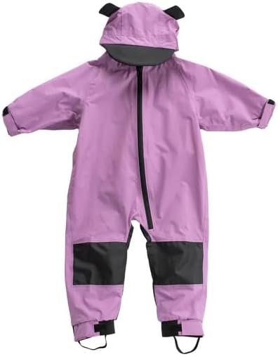 Cuddle Club Kids Toddler Snow & Rain Suit - Muddy Buddy Waterproof Coverall One Piece Weather Resistant Baby Jacket - Image 2