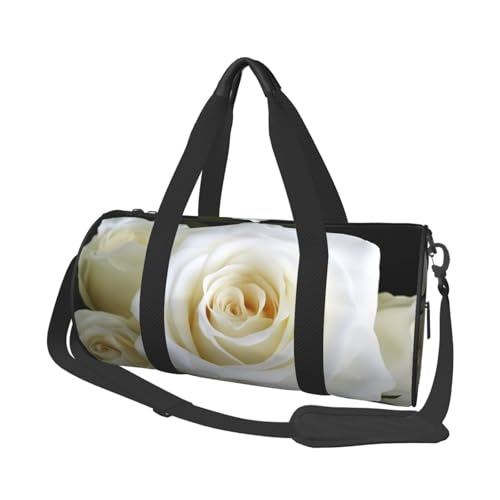 Sac de sport léger en toile imprimé floral pour vos séances de fitness et week-ends