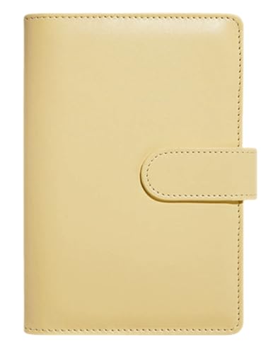 家計管理 通帳 家計簿 手帳 多機能フォルダー カード 80枚の用紙が入っています A5 PUレザーバインダー 6リングノートブック ーカバー フィラーペーパー用 詰め替え可能 A5パーソナルプランナー 磁気バックル留め 文房具 オフィス用品 ノート メモ