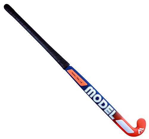 Modelhockey Hades 700C - Stick para hockey sobre hierba, pala de baja curvatura, extremo superior con un 75% de carbono