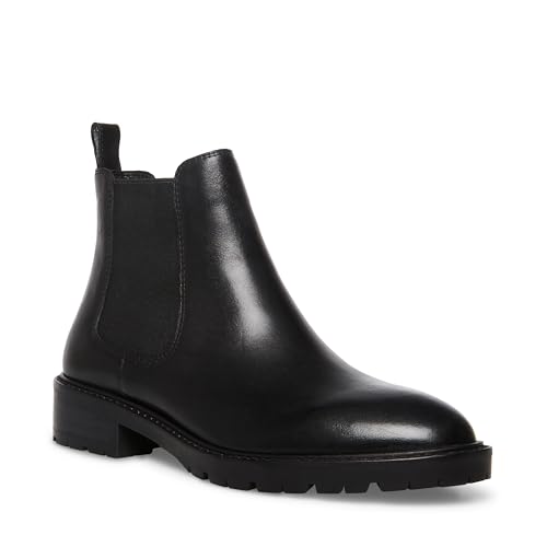 Steve Madden Women's Leopold Chelsea Boot, Black...