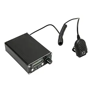 HF SSB QRP Transceiver, Shortwave Efficient 8-Band SDR Transceiver for Signal Reception (EU Plug)