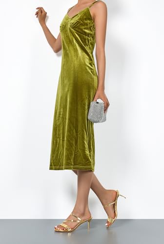 TNYNFBEB Womens Stiletto Mid Heel Open Toe Sandals Mules Shoes Slip-on Prom Wedding Dress Patent Leather Summer 2.6 Inches Heels4