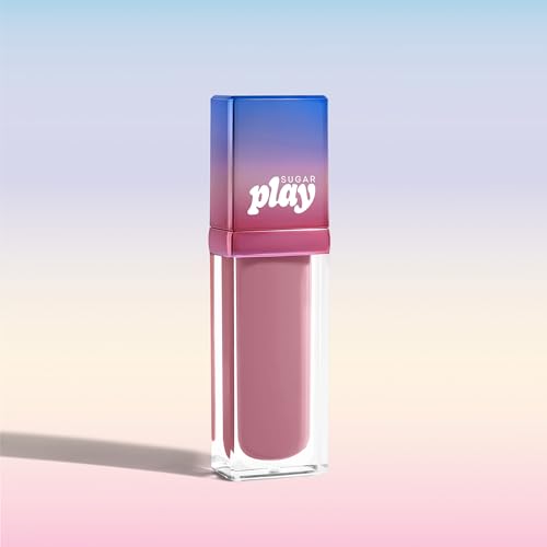 Image of SUGAR Play Vibe Check Liquid Matte Lipstick | 4.5ml - 04 Stan (Rose Pink)