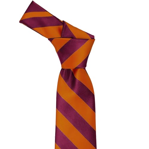 Image of tiemart Men's Striped Tie Standard Length