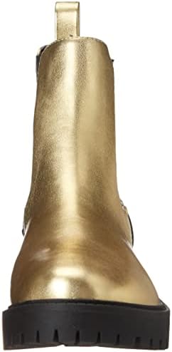 Desigual Women's Shoes_Biker_Gold Ankle Boot, Yellow, 6 | Image 1