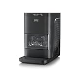 CASO IceBall Pro - Scaldabagno con compressore - Palline di ghiaccio trasparenti da 50 a 55 mm, 2 sfere/ora, serbatoio dell'acqua da 1,3 l, autopulente, indicatore LED, nero opaco