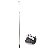 UJack(ユージャック) ランタンスタンド ハンマーランタンスタンド ステンレス製 打ち込み式 自立型 収納ケース付き (タイプ:シングル)