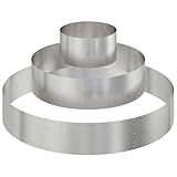 vidaXL Gartenblumentopf Silber 120 x 120 x 20 cm Edelstahl, Stylischer runder Garten- und Terrassenblumentopf, robuster Metallständer, UV-beständiger Halter für drinnen und draußen