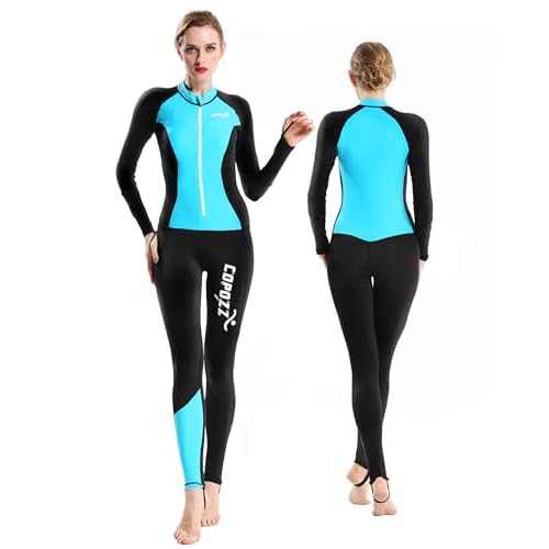COPOZZ 1mm Wetsuit for Men Women, UPF50+ Full Body Rash Guard Dive…