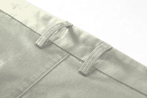 AVANOVA Men's Trousers Light Business Style Slightly Stretch Straight Leg Pants for Outdoor Casual Daily Trouser II Men's Regular Casual Pants Trouser (Trouser 126)