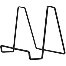 Tetra-Teknica 4 Pack DS03-B 6 "حامل عرض سلكي مربع للوحة ، عمل فني ، إطار صورة ، لوحة والمزيد من الأسود