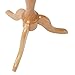 SSWBasics Male Off-White Jersey Suit Form - Includes Base, Form, and Finial - Size 38 (Shoulder 18