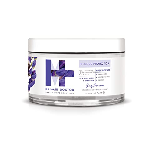 My Hair Doctor Keratin Repair Deep Conditioning Colour Protection Hair Mask Intense for Dry, Colour Treated Hair, Sulphate Free, Vegan Haircare 200ml - Image 3