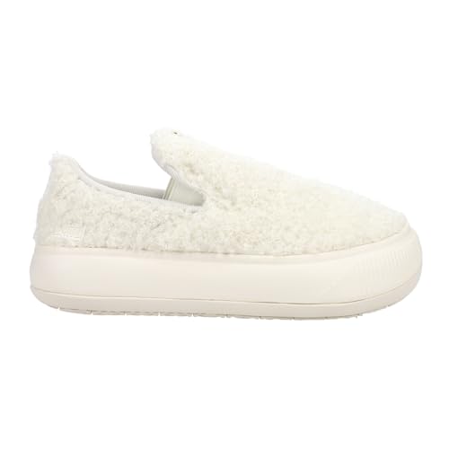 PUMA Women's Suede Mayu Slip-On Teddy Sneakers