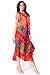 Sakkas Womens Long Tasanee Caftan Tank Dress/Cover Up - Red - One Size