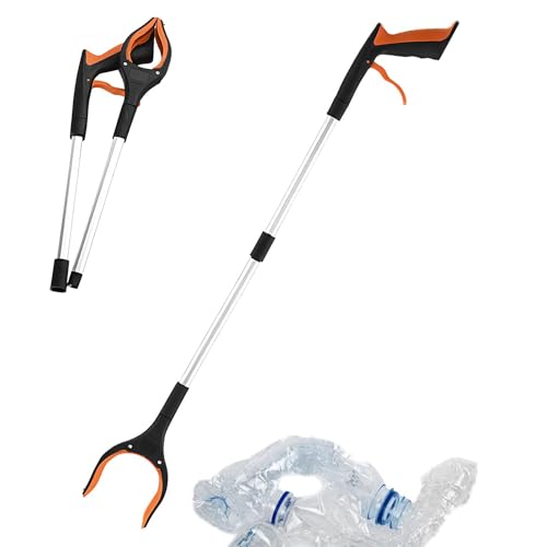 Grabber Reacher Heavy Duty | Bâton De Ramassage Pliable | Pince De Préhension Robuste Pour Objets Loin & Déchets,outil Grabber Tool Seniors Reachor Grabber Pickup Tool