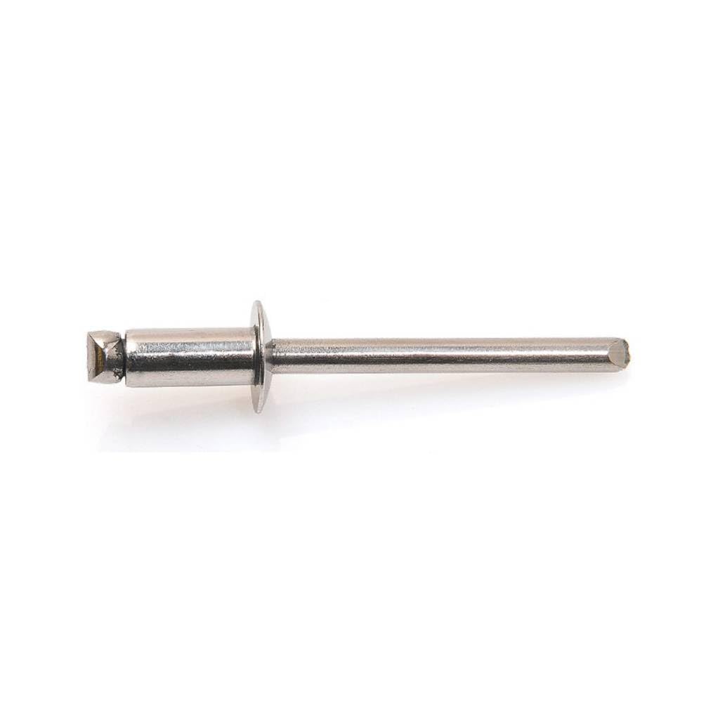 250 Rivets Aveugles Tête Ronde GORIVET TRS 4.8 x 14 mm - Inox A2 - D-Work