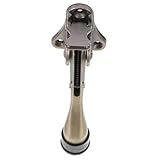 Cabilock Fermaporta Pedale Regolabile in Bronzo Antico Blocco Pesante per Porte Paraspifferi e Protezione Parete Stopper Cuneo Facile da Usare Senza Piegarsi