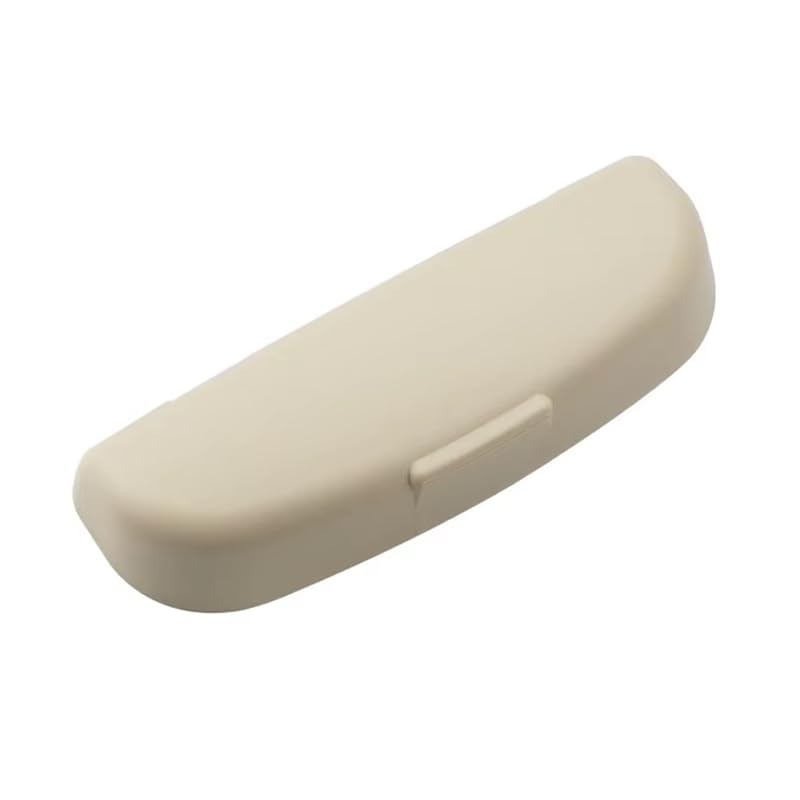 Portagafas para coche Nissan X-Trail 2021-2026 y funda organizadora beige para gafas de sol de 1 unidad