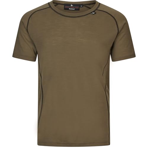 Apex Merino Seeland Covert Green : t-shirt anti-odeur et anti-transpiration en mérinos