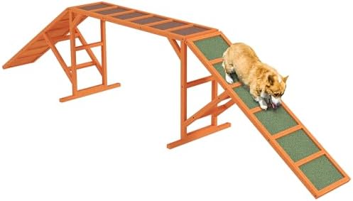 PawHut Pasarela de Agility para Perros