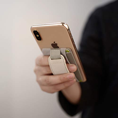 Étui en cuir pour smartphone gris idéal pour vos déplacements urbains