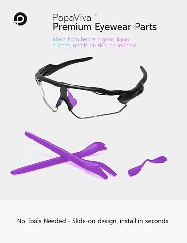 Image of Replacement Nose Pads & Ear Socks Rubber Kits for Oakley Radar EV Path OO9208 / Radar EV Pitch OO9211 Sunglass