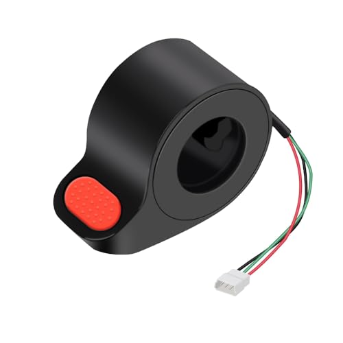 MultiAccesorios Acelerador de 3 Pines para Patinete Eléctrico Xiaomi M365, 1S, Essential, Mi 3, Mi 4, Pro y Pro 2 | Compatible con Scooter Xiaomi | Recambio Preciso y Fácil de Instalar (Rojo)
