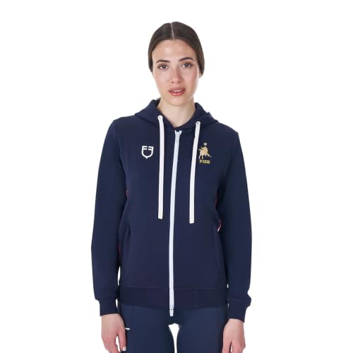Equestro Fise Basic Fleece Woman Full Zip Sweatshirt S