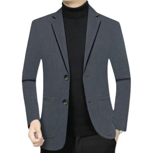 Blazer homme coupe ajustée à revers classique veste printemps automne