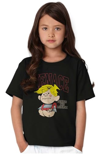 Dennis The Menace Vintage Varsity Crewneck T Shirts Boy Girl3