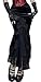 Adigau Damen Cord Gothic Rock Sexy Spitze Fischschwanzrock Schwarz Lang Punk Steampunk Cosplay Party Streetwear Club Wear Vintage Elegant Eng Baby,Schwarz günstig Kaufen-Adigau Damen Cord Gothic Rock Sexy Spitze Fischschwanzrock Schwarz Lang Punk Steampunk Cosplay Party Streetwear Club Wear Vintage Elegant Eng