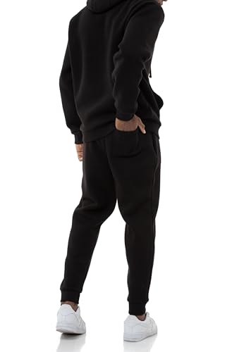 Survêtement homme sweat à capuche pantalon ample ensemble jogging Red Bridge