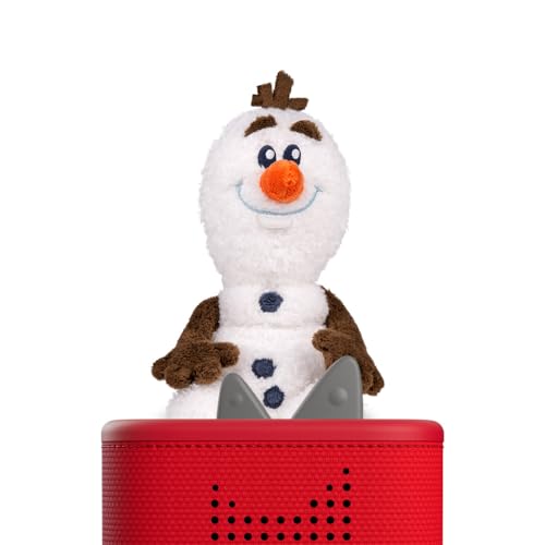 tonies Cuddle Toniebox Disney Die Eiskönigin Cuddle Olaf Plüsch-Hörfigur mit 3 Geschichten zum Kuscheln für Kinder ab 3 Jahren Spielzeit ca. 36 Minuten