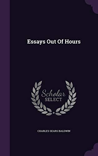 Essays Out Of Hours 1342468244 Book Cover