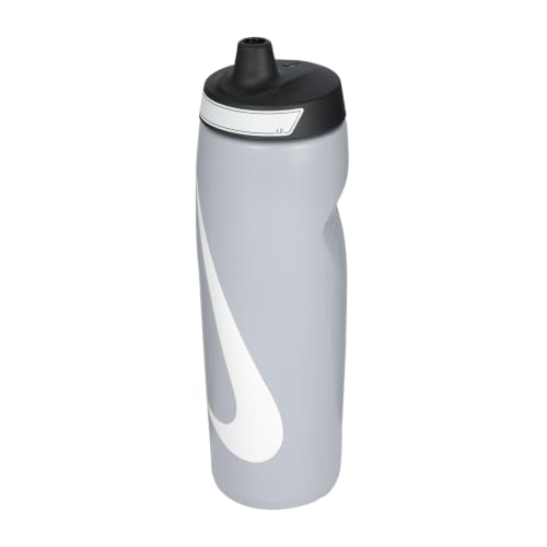 Image of NIKE REFUEL Bottle 24 OZ - Wolf Grey /Black /White, 709 ML