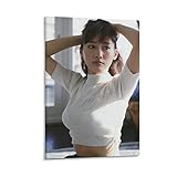 綾瀬はるか あやせ はるか女優 セクシー 写真 水着 グラビアアイドル ポスター ウォールアート ホットガール 美しい女 部屋飾り キャンバス24x36inch(60x90cm)