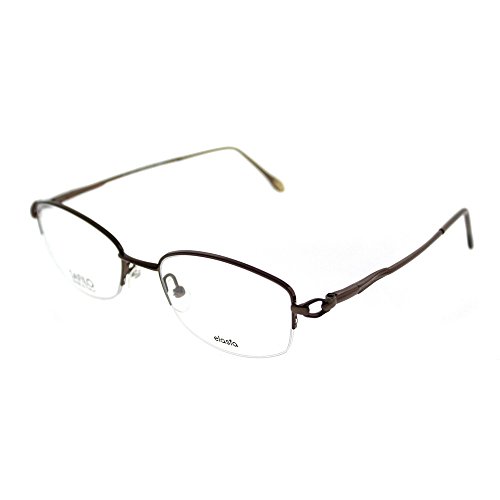 Emozioni 4321/N NBR Brown Metal Oval Eyeglasses 49mm