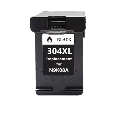 Cartouche d'encre 304XL compatible Deskjet 2620 3720 3700 5000 5030 encre noire