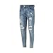 Loalirando Vaqueros Rasgados de Hombre Jeans Rotos Slim Fit Pantalones Skinny de...