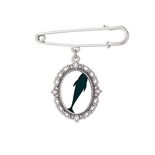Broche dauphin Blue Ocean pour sublimer votre robe de soirée